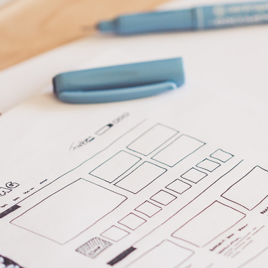 Mockup web completo