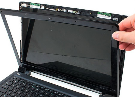 Cambio de Pantalla de Laptop